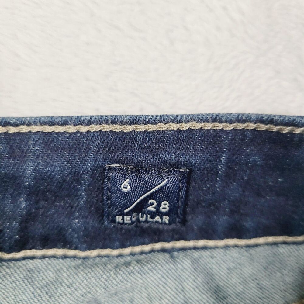 Lucky Brand Lolita Low Rise Skinny Jeans Womens 6 Blue Med Wash Stretch Denim - Picture 5 of 14